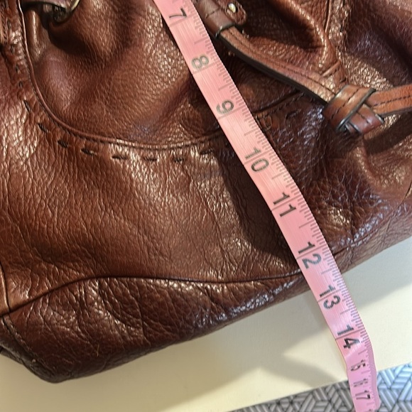 B.MAKOWSKY HOBO RICH BROWN SOFT LEATHER SHOULDER BAG - Picture 14 of 15